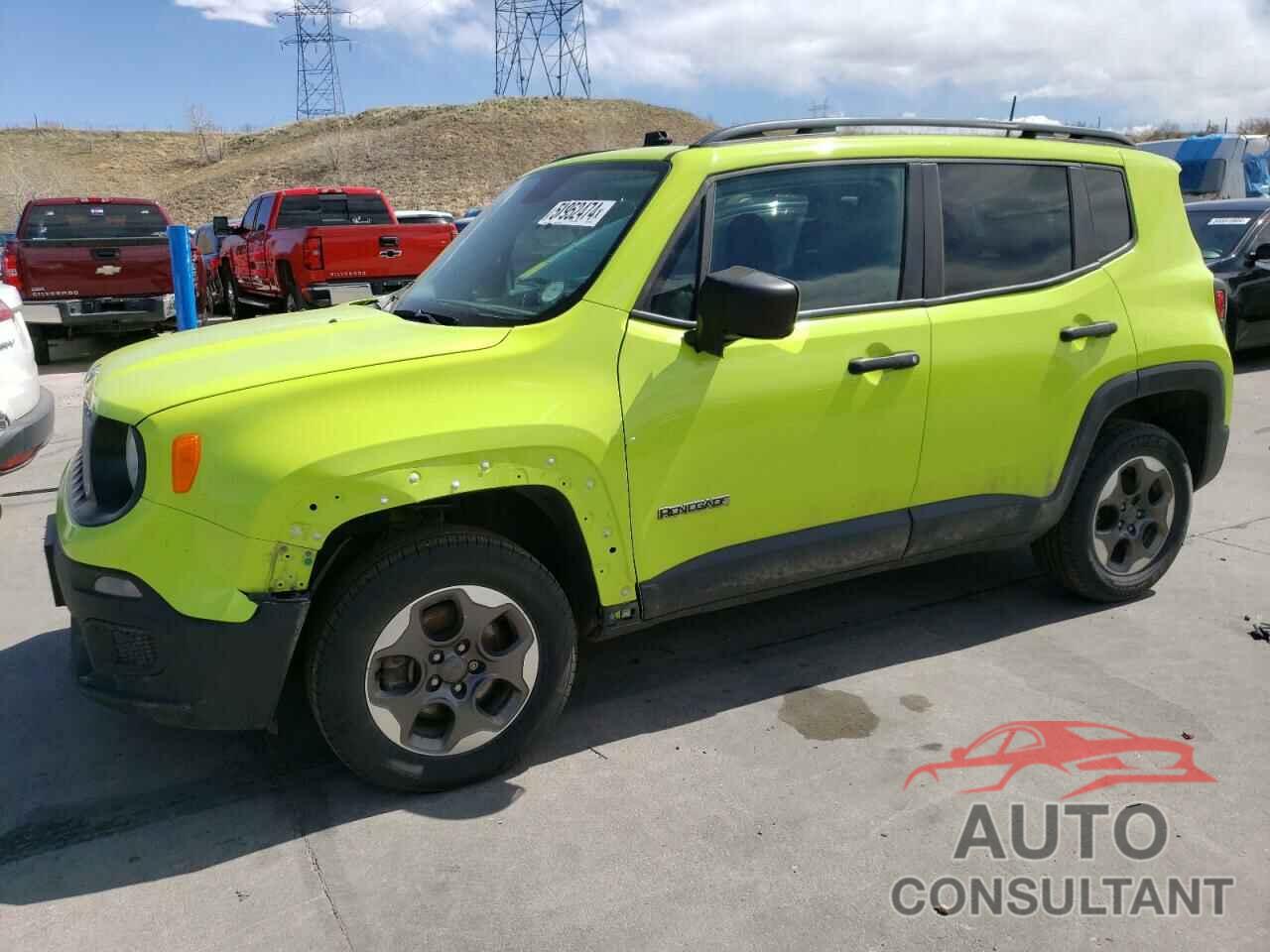 JEEP RENEGADE 2017 - ZACCJBAH8HPG17758