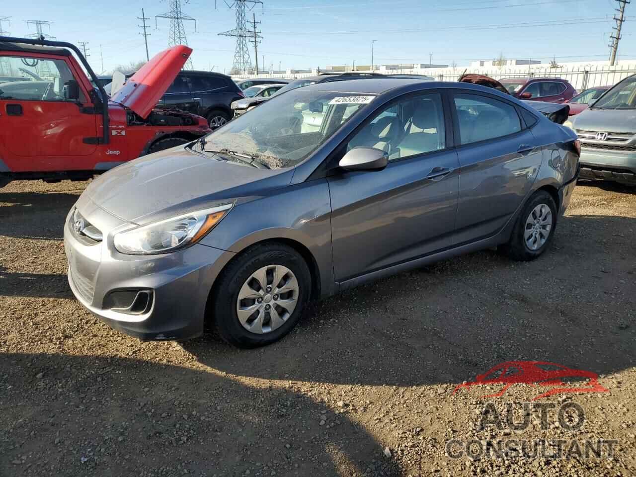 HYUNDAI ACCENT 2017 - KMHCT4AE5HU299765