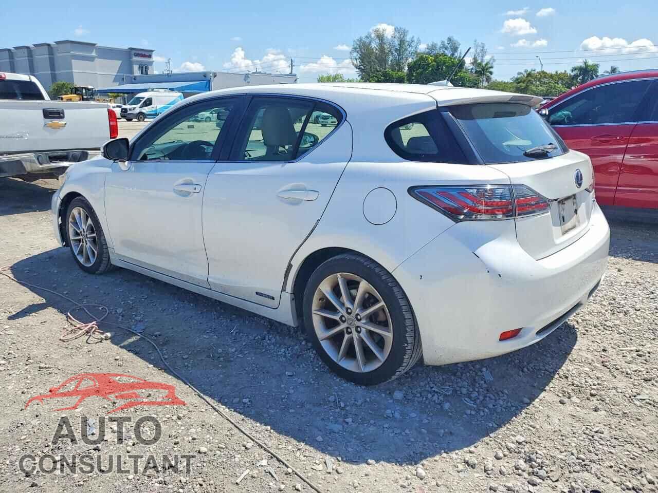 LEXUS CT 200 2012 - JTHKD5BH7C2061205