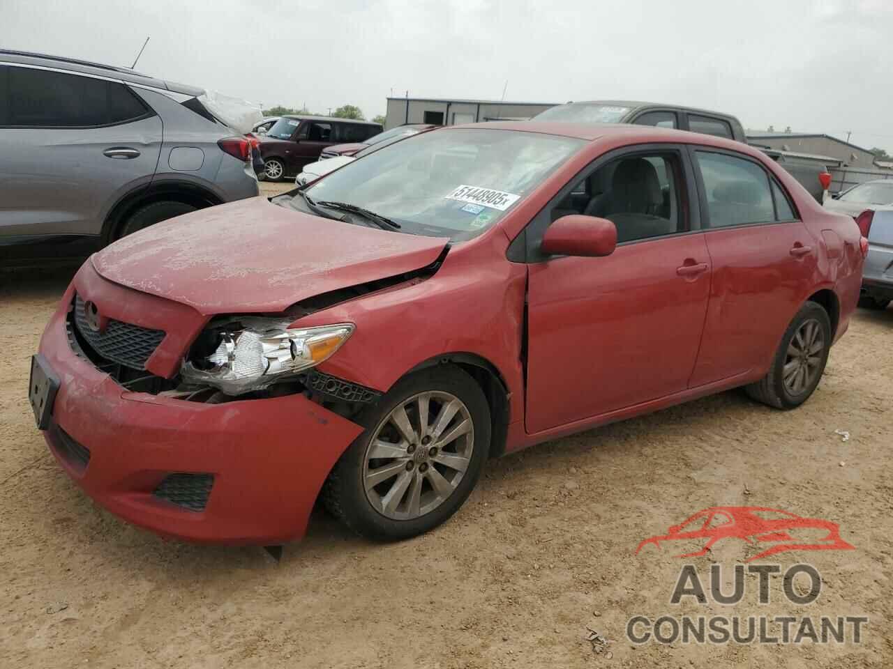 TOYOTA COROLLA 2009 - 1NXBU40E49Z113189