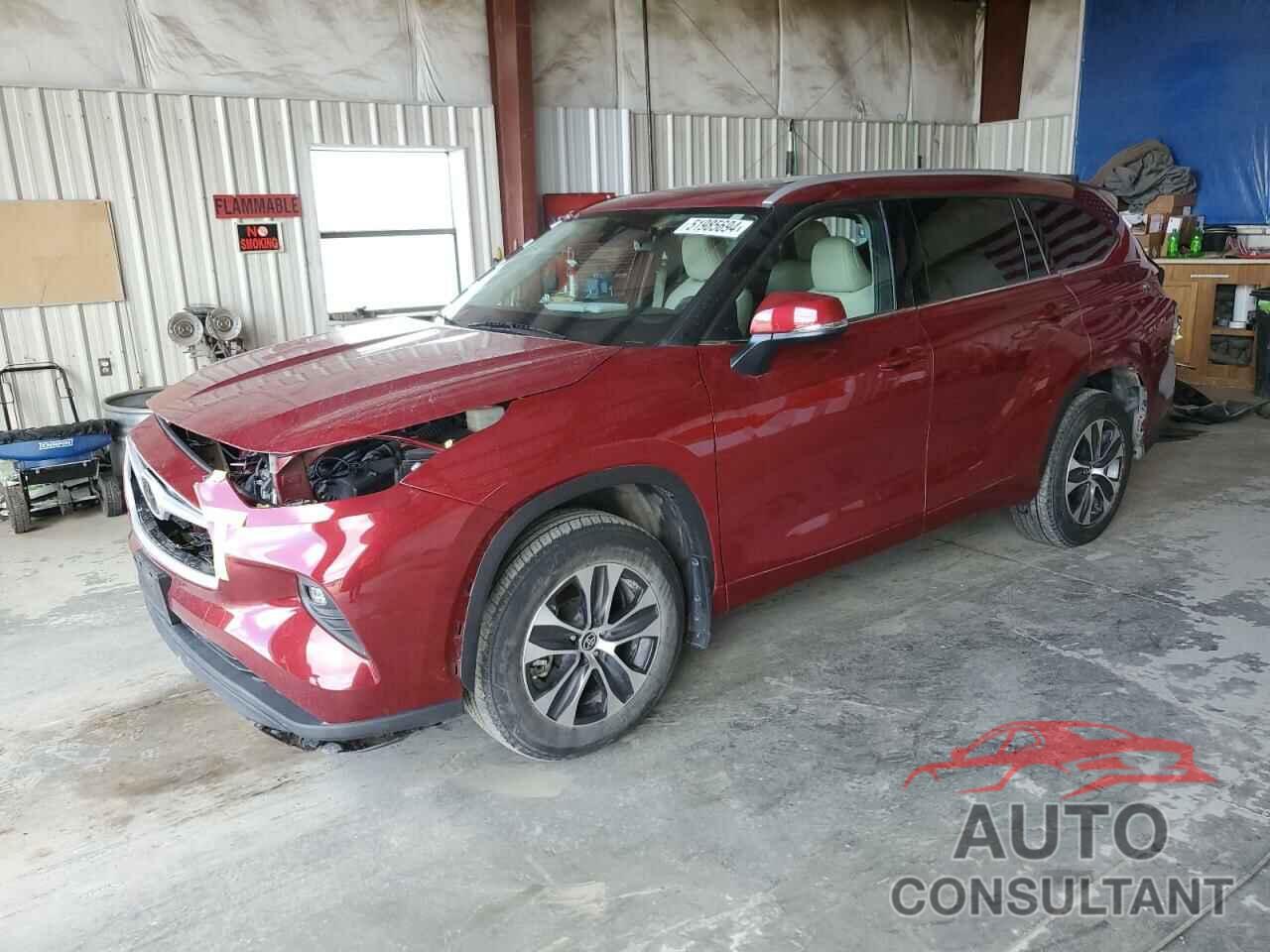 TOYOTA HIGHLANDER 2022 - 5TDGZRBH2NS233099