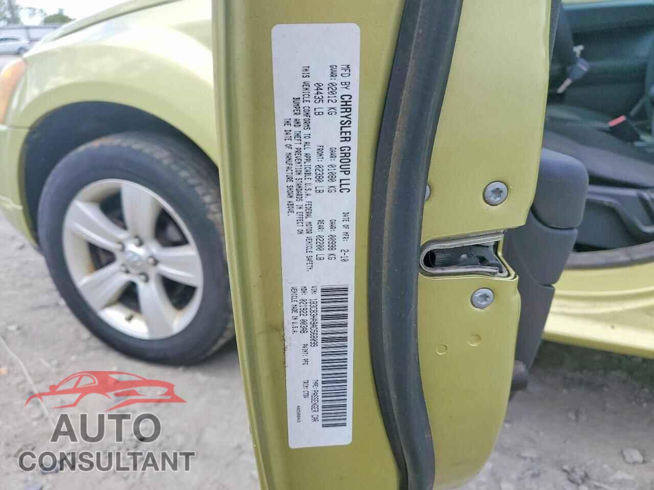 DODGE CALIBER 2010 - 1B3CB3HA9AD568099