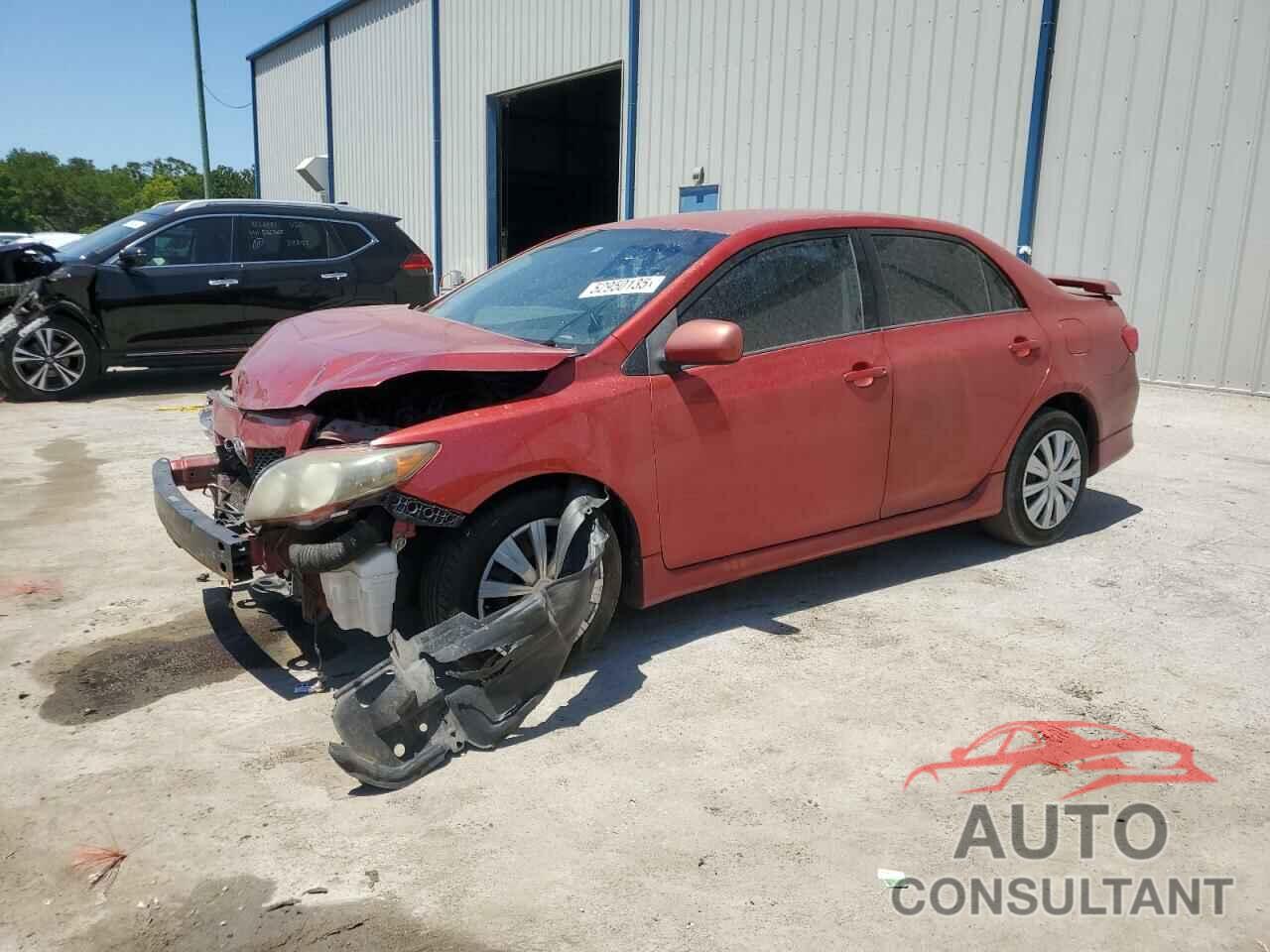 TOYOTA COROLLA 2009 - 1NXBU40E59Z034338
