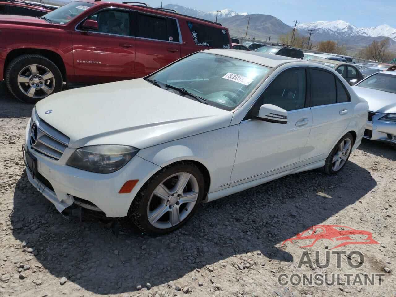 MERCEDES-BENZ C-CLASS 2011 - WDDGF8BB2BR153039