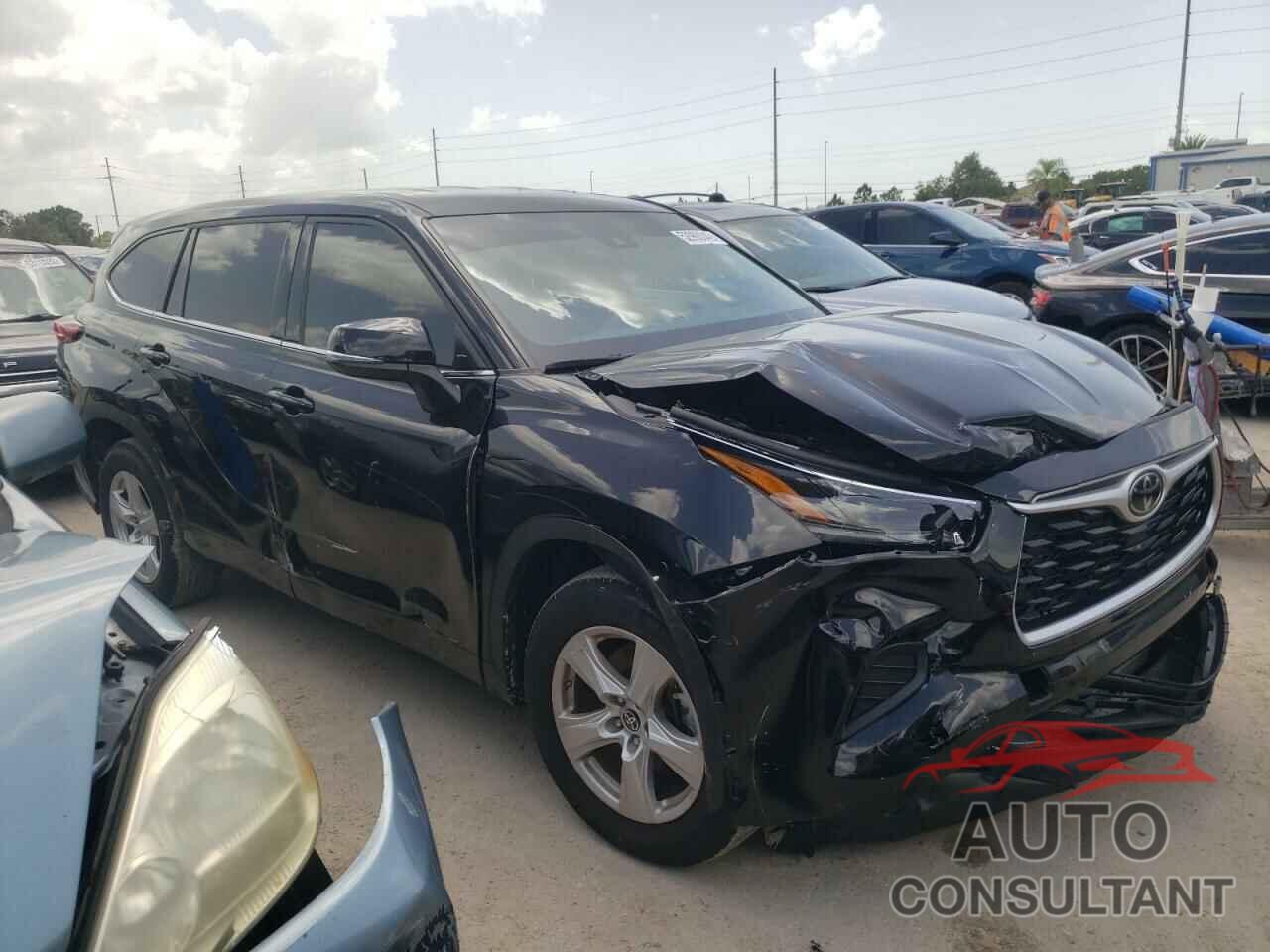 TOYOTA HIGHLANDER 2021 - 5TDCZRAHXMS537845