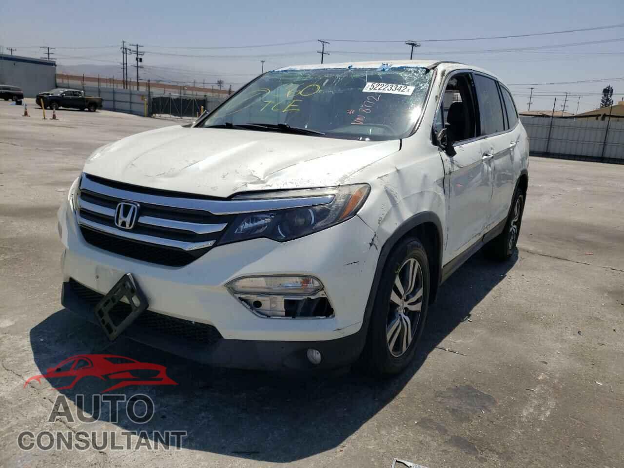 HONDA PILOT 2017 - 5FNYF5H36HB018772