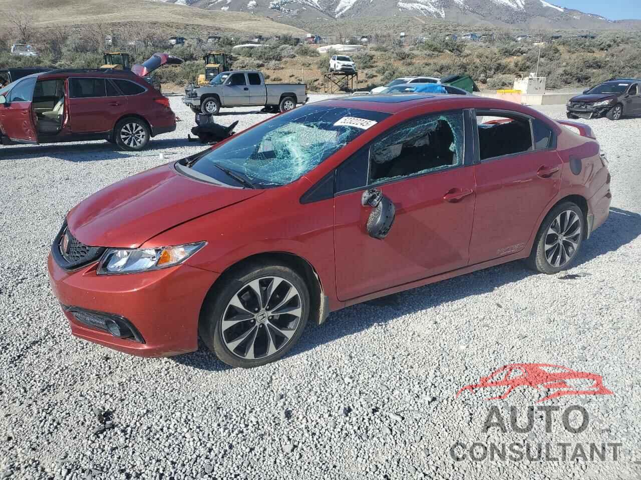 HONDA CIVIC 2013 - 2HGFB6E58DH706518