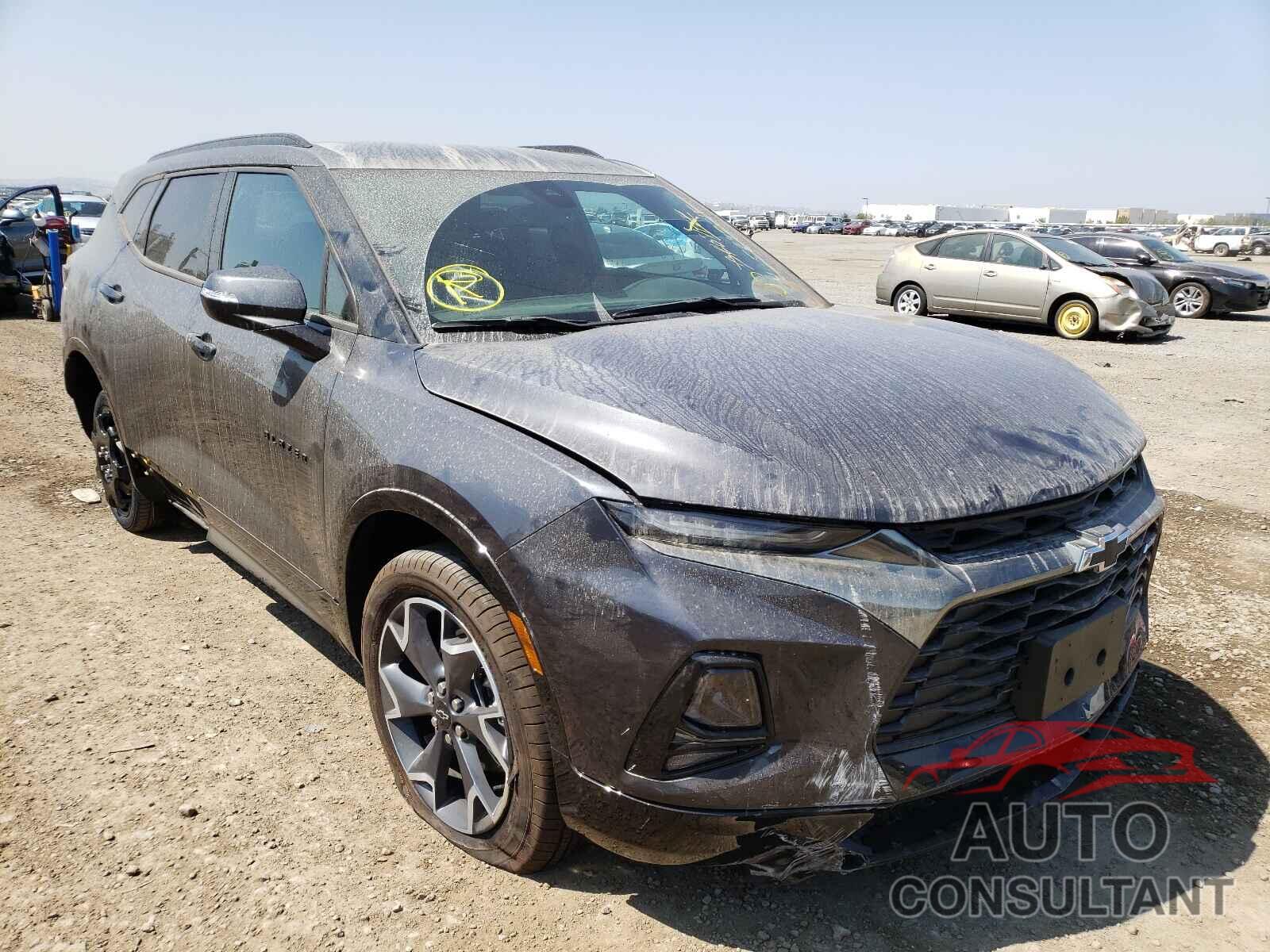 CHEVROLET BLAZER 2021 - 3GNKBERS8MS548290