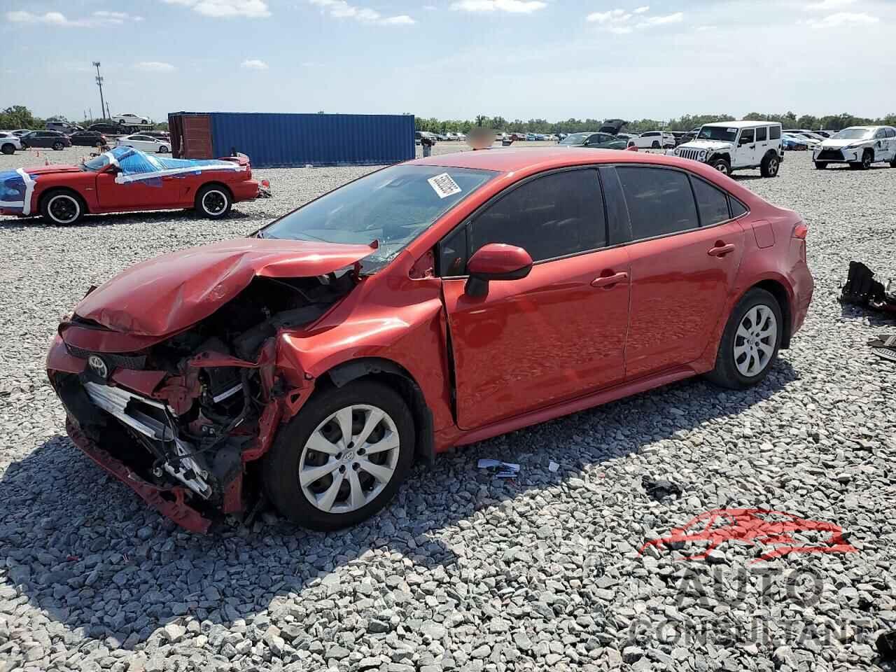 TOYOTA COROLLA 2021 - JTDEPMAE8MJ186549