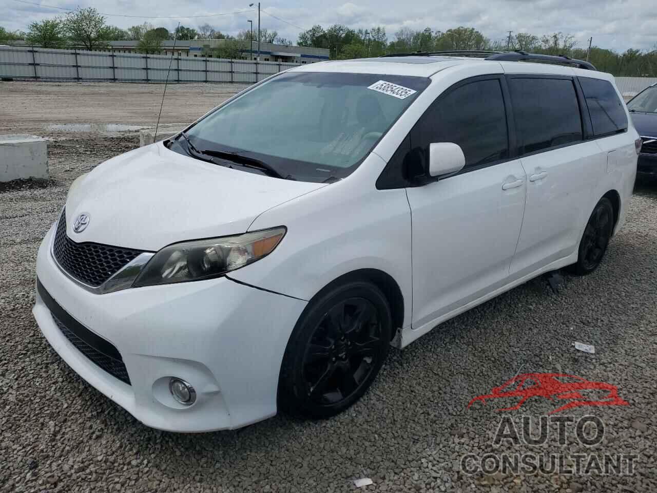 TOYOTA SIENNA 2011 - 5TDXK3DC7BS167485