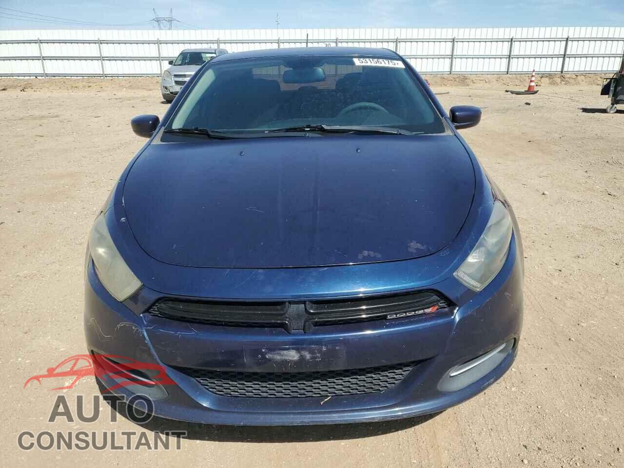 DODGE DART 2015 - 1C3CDFBB4FD309477