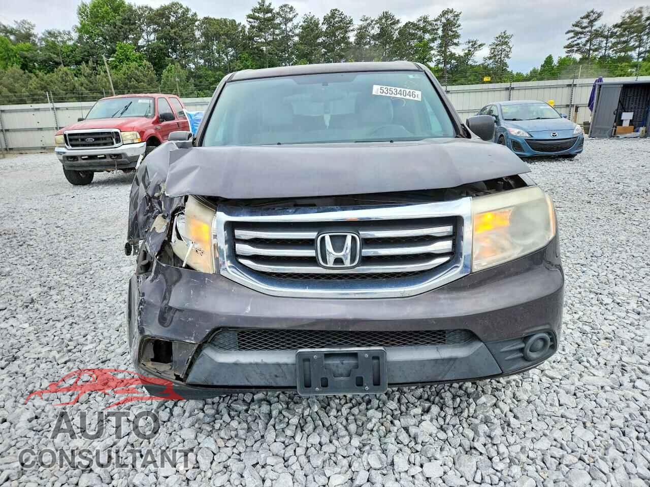 HONDA PILOT 2014 - 5FNYF3H20EB005247