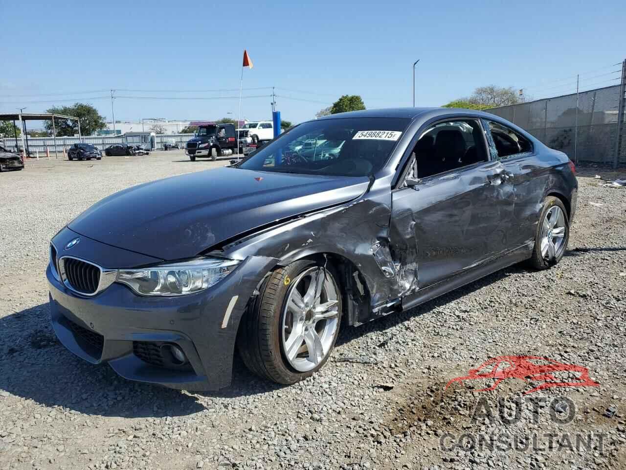 BMW 4 SERIES 2017 - WBA4P1C33HK523079