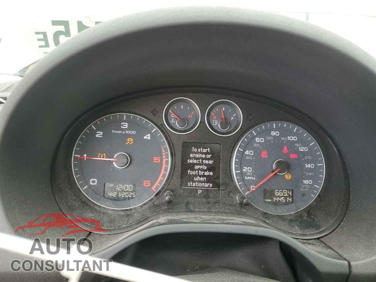 AUDI A3 2011 - WAUKJAFM7BA045808