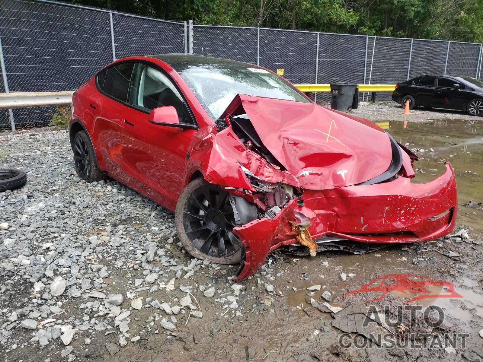 TESLA MODEL Y 2020 - 5YJYGDEE6LF027302