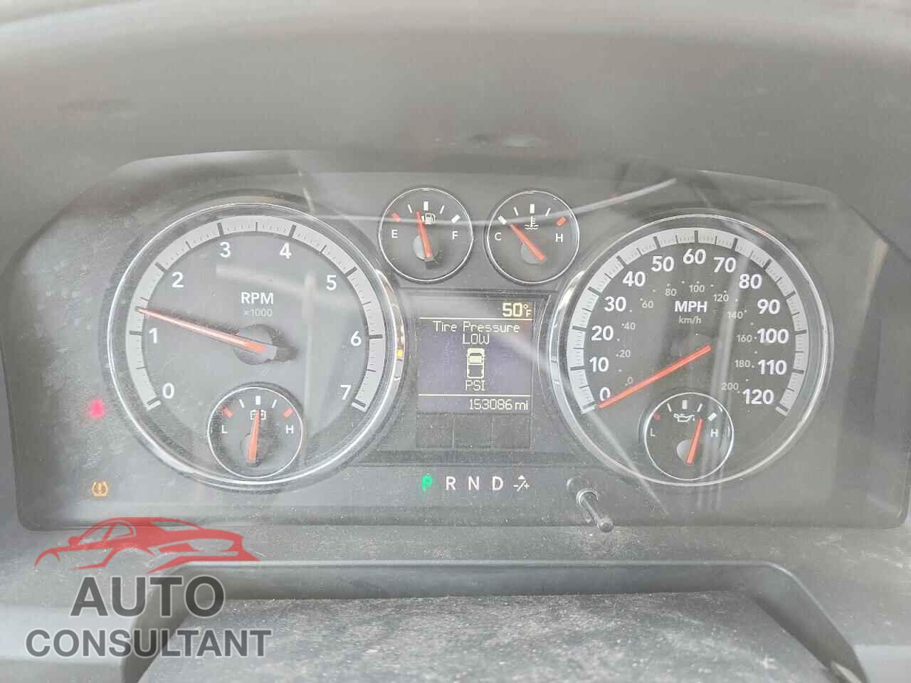 DODGE RAM 2500 2012 - 3C6TD5CT4CG289315