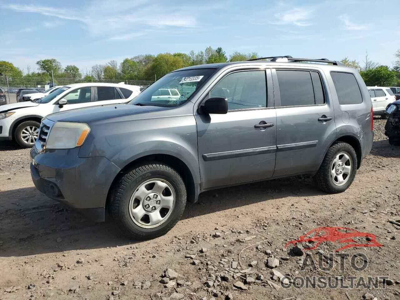 HONDA PILOT 2012 - 5FNYF4H20CB063104