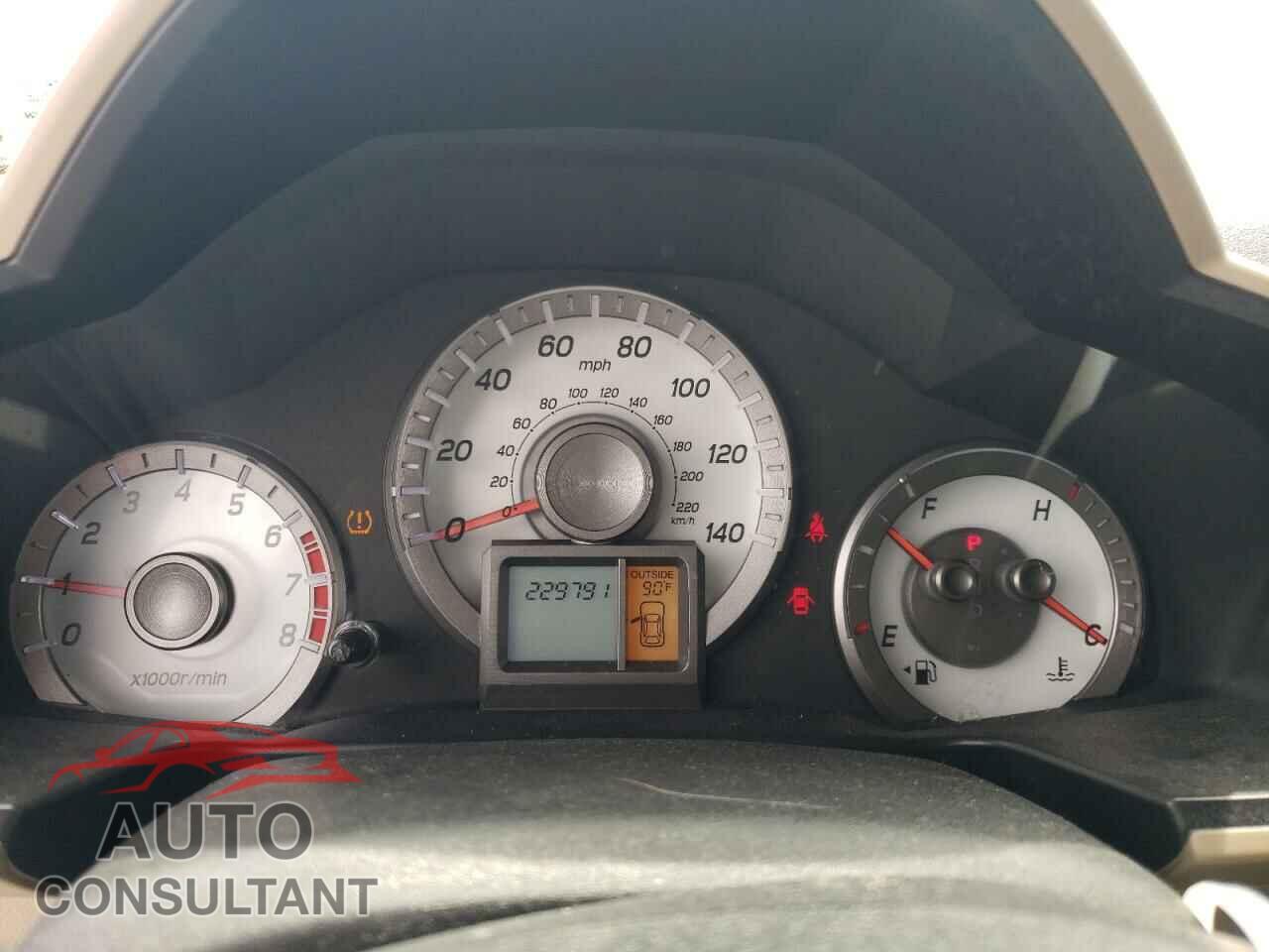 HONDA PILOT 2012 - 5FNYF3H71CB014046