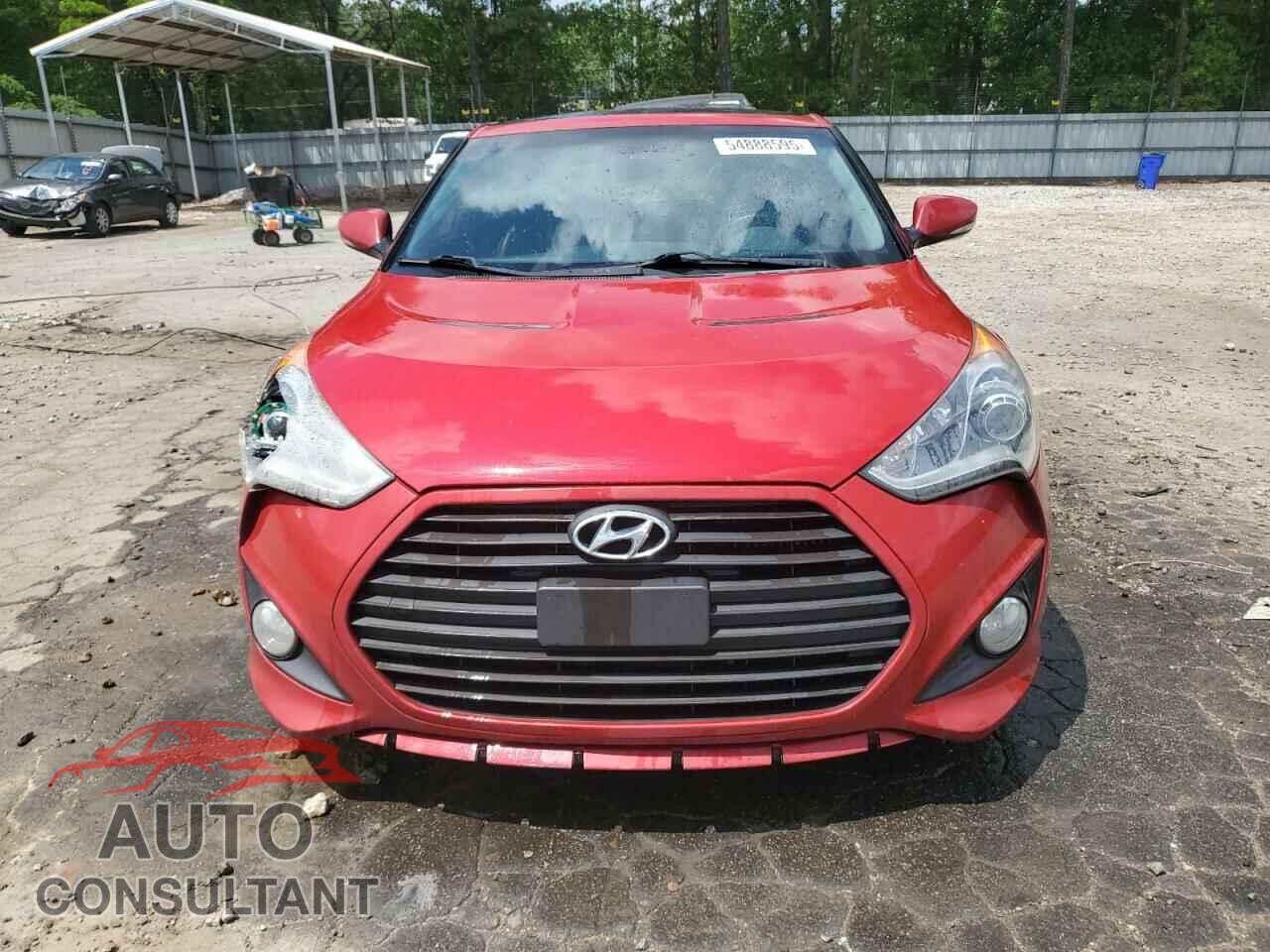 HYUNDAI VELOSTER 2013 - KMHTC6AE8DU102383