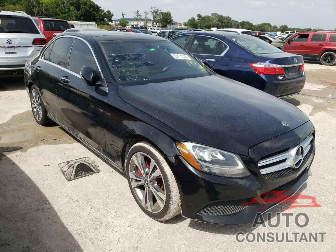MERCEDES-BENZ C-CLASS 2018 - 55SWF4JB7JU280338