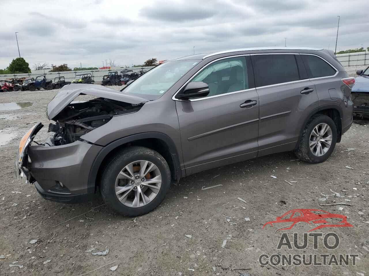 TOYOTA HIGHLANDER 2015 - 5TDJKRFH4FS211093