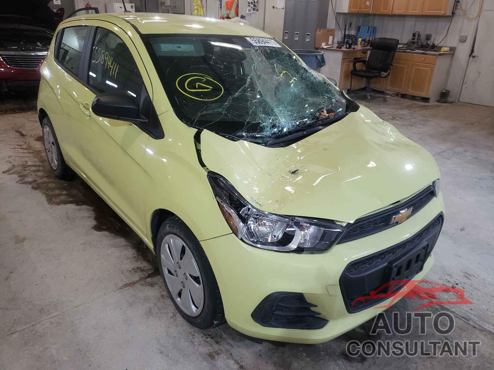 CHEVROLET SPARK 2018 - KL8CB6SAXJC443670