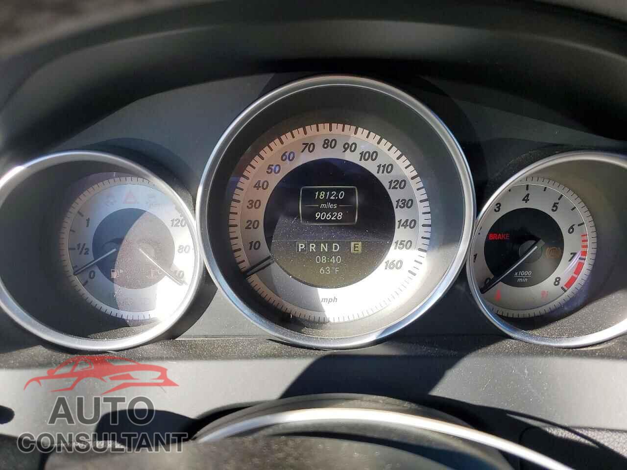 MERCEDES-BENZ C-CLASS 2012 - WDDGF8BB5CA647069