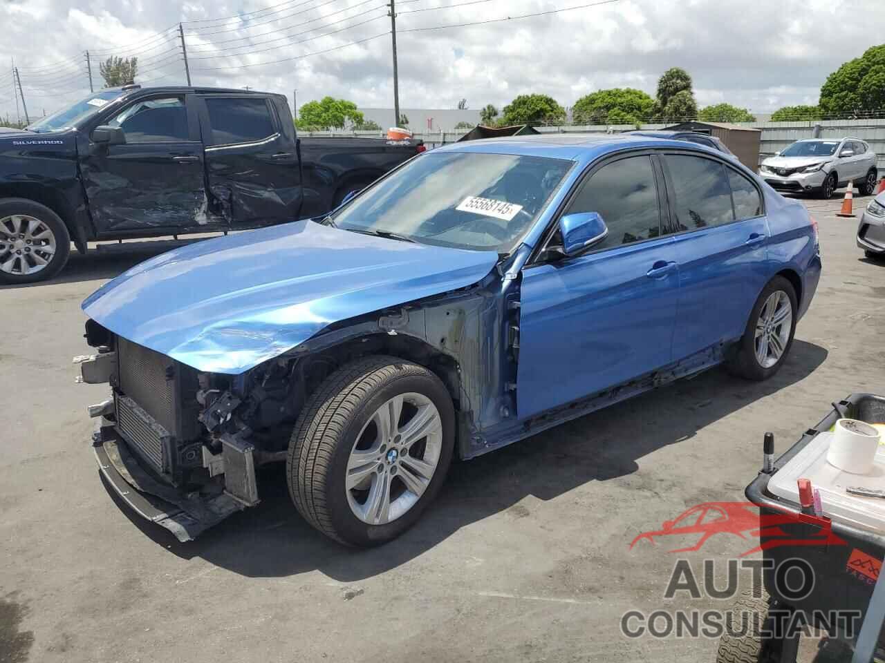 BMW 3 SERIES 2016 - WBA8E9G57GNT82709