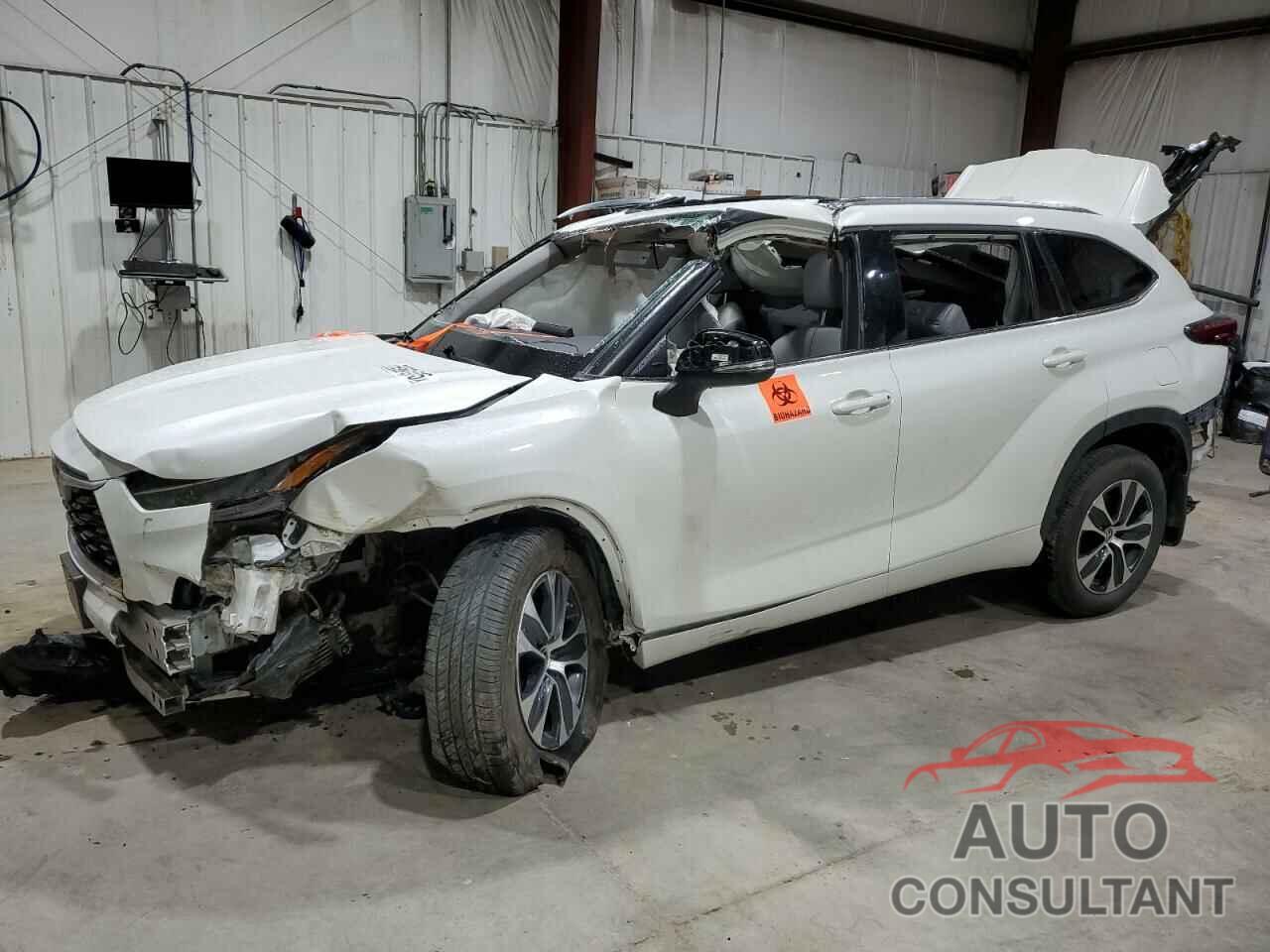 TOYOTA HIGHLANDER 2021 - 5TDGZRBH8MS073292