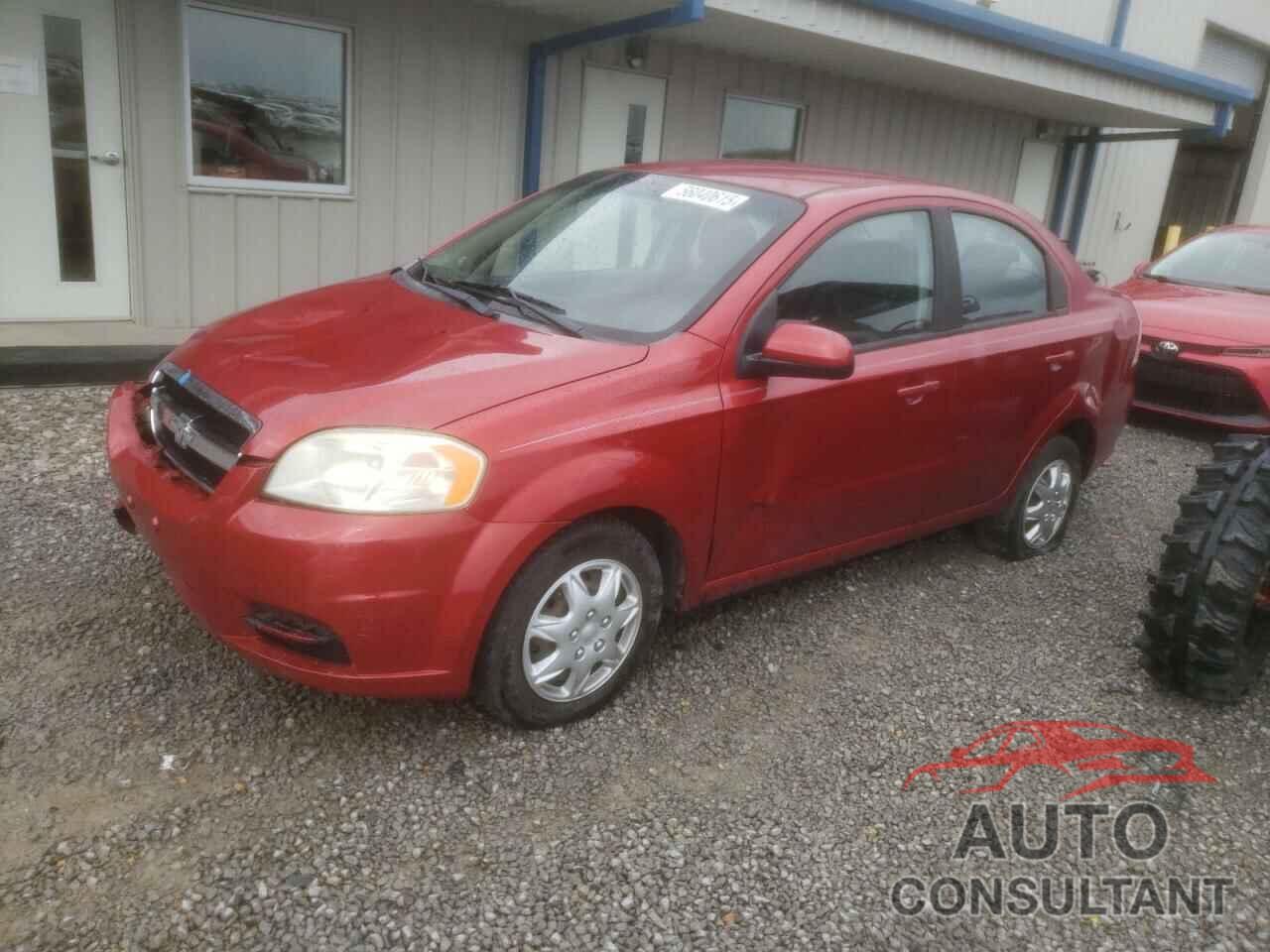 CHEVROLET AVEO 2011 - KL1TD5DE4BB232507
