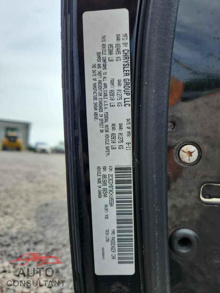 DODGE CHALLENGER 2012 - 2C3CDYBT0CH105584
