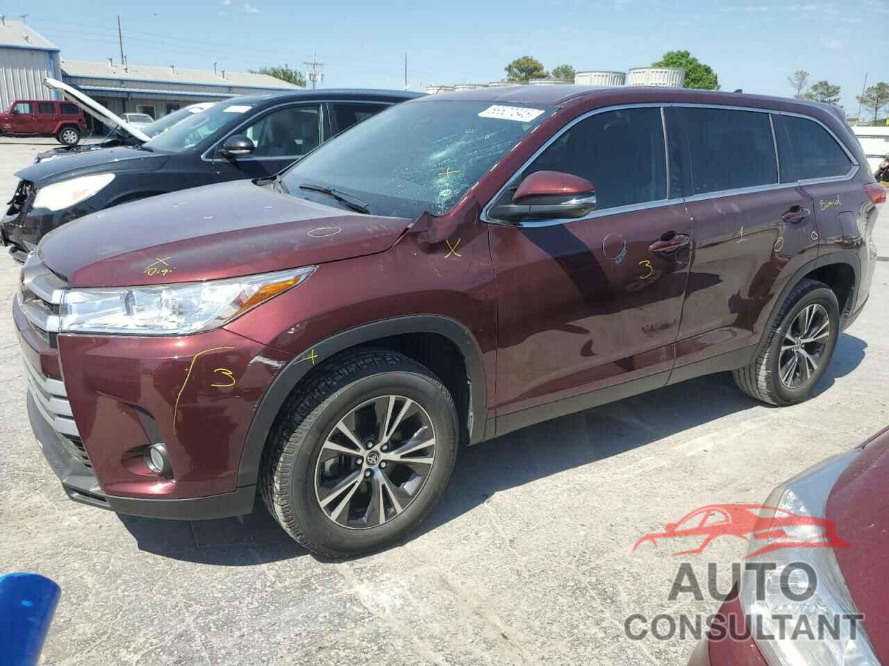 TOYOTA HIGHLANDER 2019 - 5TDZZRFH4KS305161