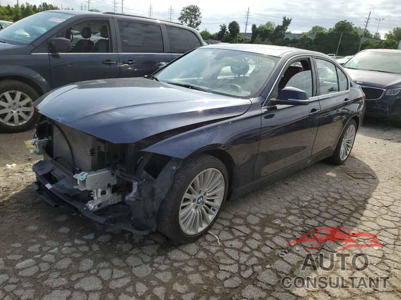BMW 3 SERIES 2013 - WBA3B5C50DF595122