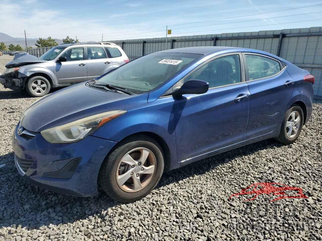 HYUNDAI ELANTRA 2015 - 5NPDH4AE4FH574236