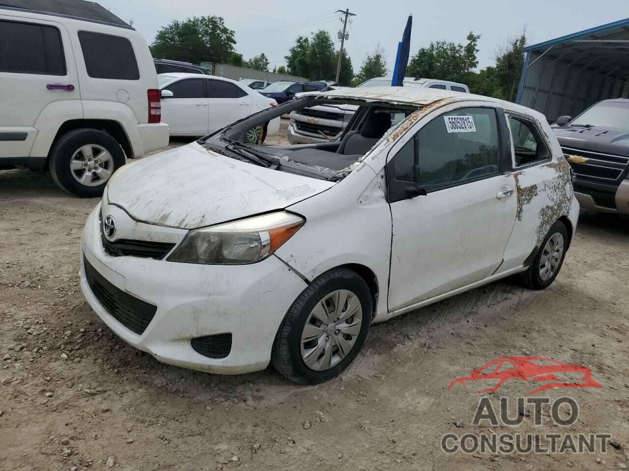 TOYOTA YARIS 2014 - JTDJTUD30ED582463