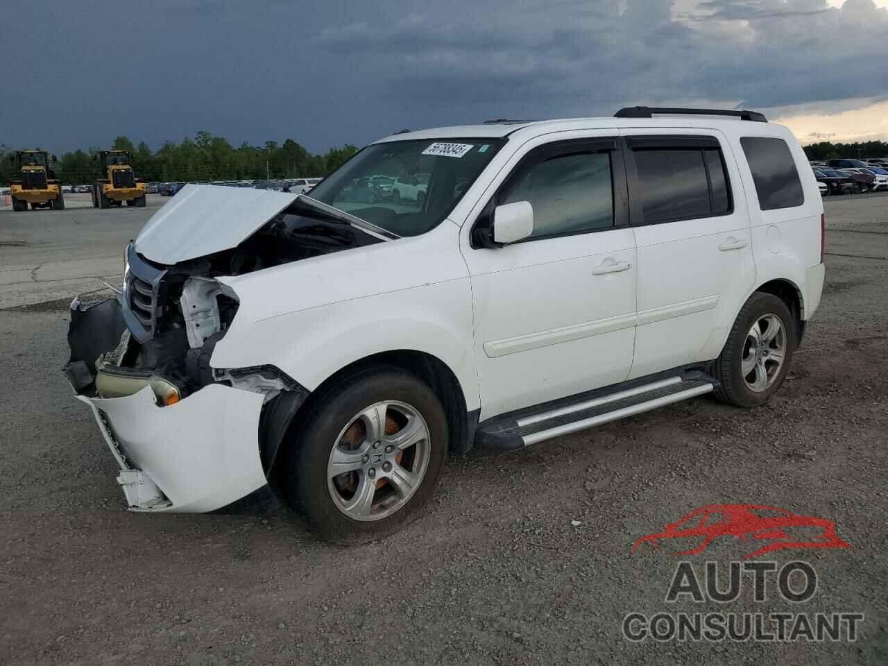 HONDA PILOT 2013 - 5FNYF3H75DB025729