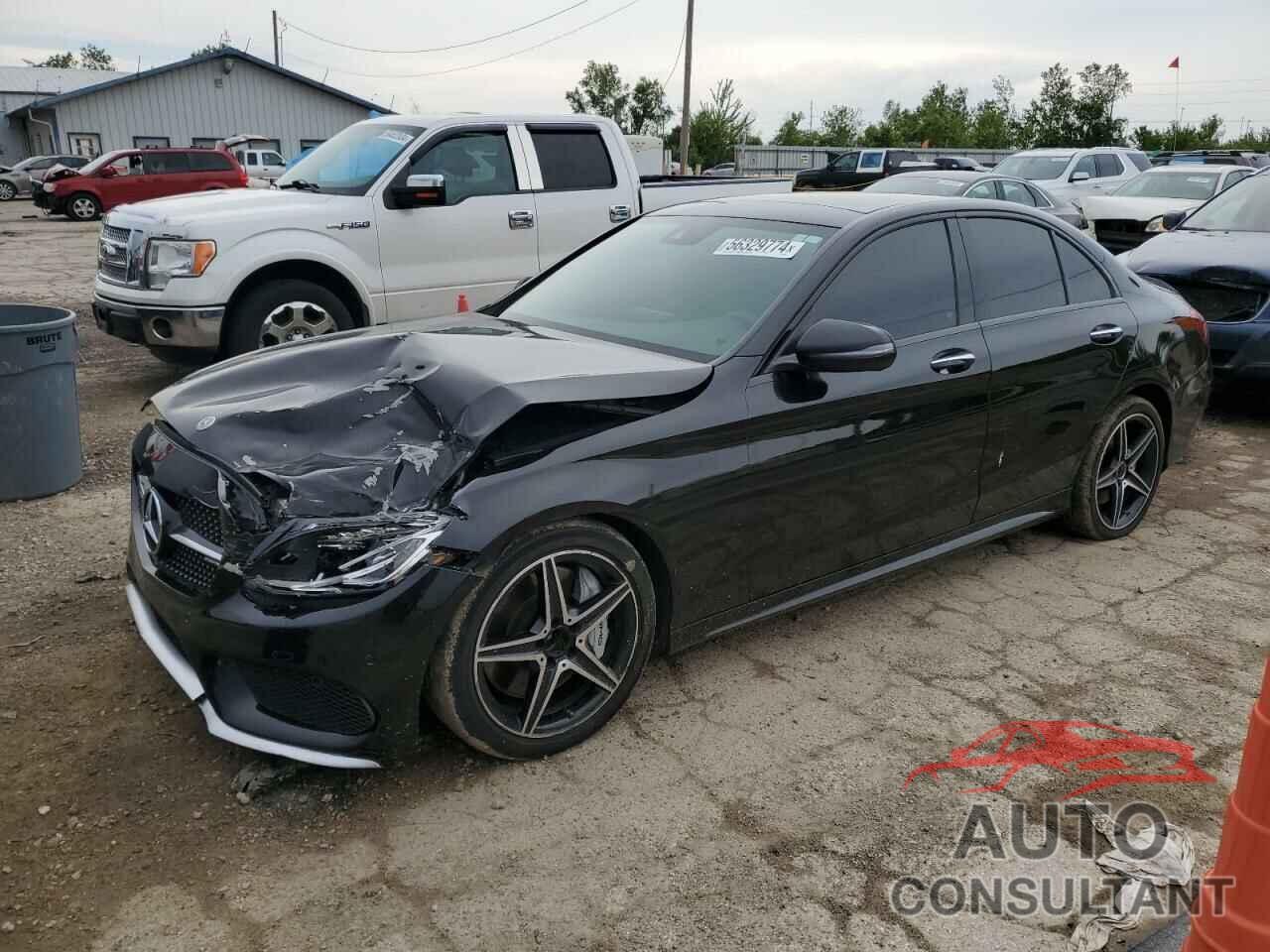 MERCEDES-BENZ C-CLASS 2017 - 55SWF6EB2HU183984
