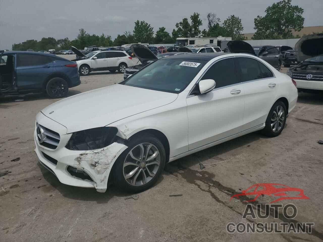 MERCEDES-BENZ C-CLASS 2015 - 55SWF4KB2FU093109