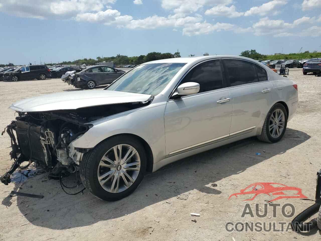 HYUNDAI GENESIS 2011 - KMHGC4DFXBU127244