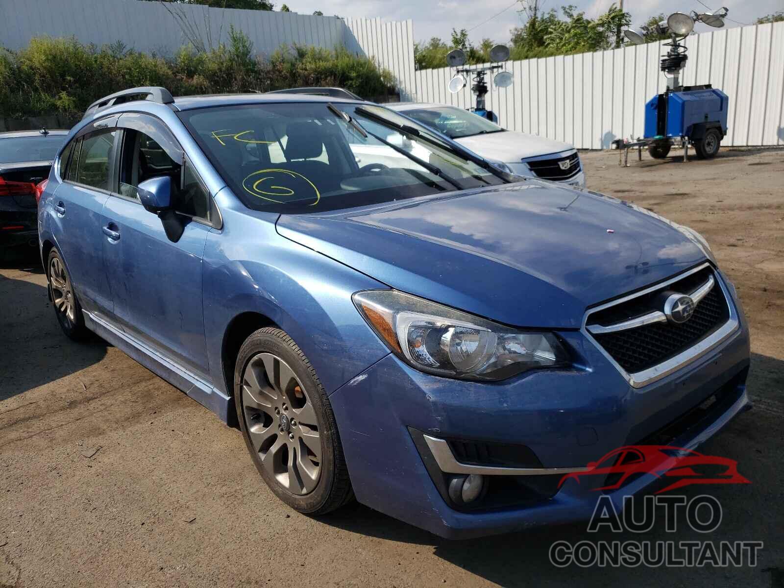 SUBARU IMPREZA 2016 - JF1GPAP69G8205702