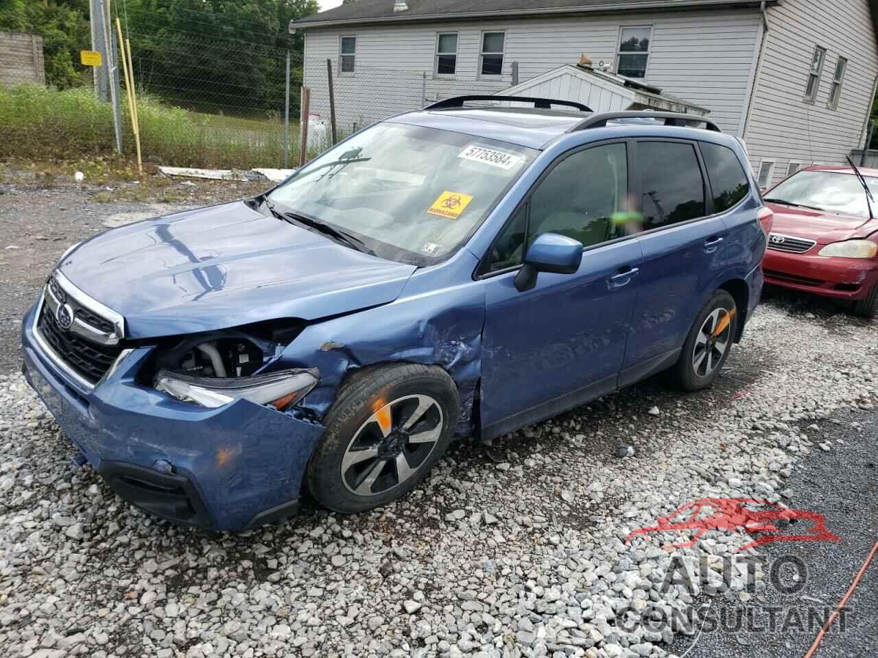 SUBARU FORESTER 2018 - JF2SJAGC5JH484957