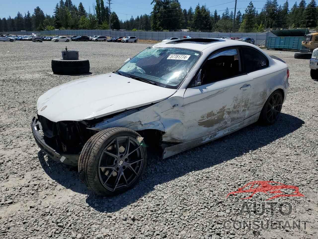 BMW 1 SERIES 2012 - WBAUP9C53CVS94278