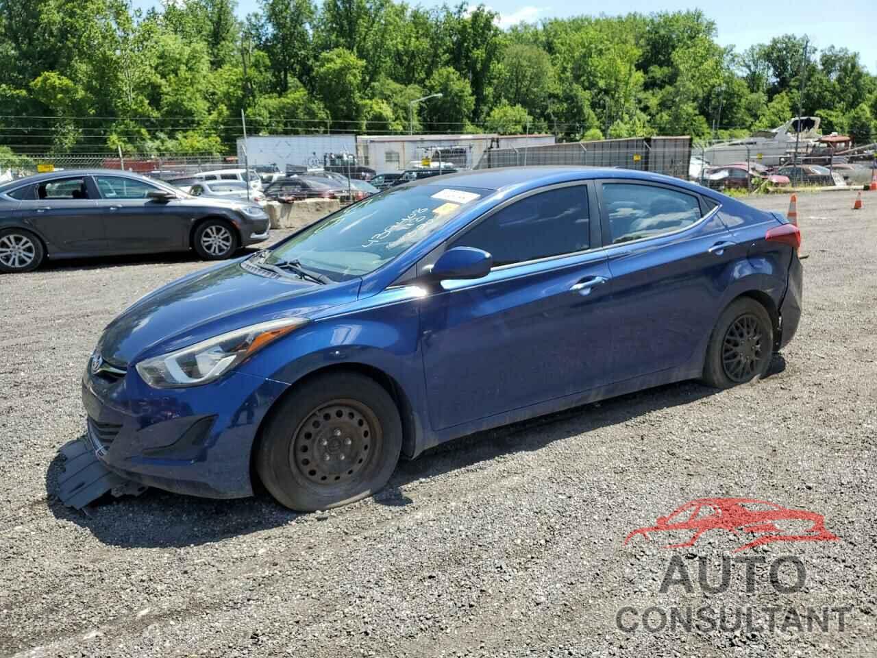 HYUNDAI ELANTRA 2016 - 5NPDH4AE1GH764450