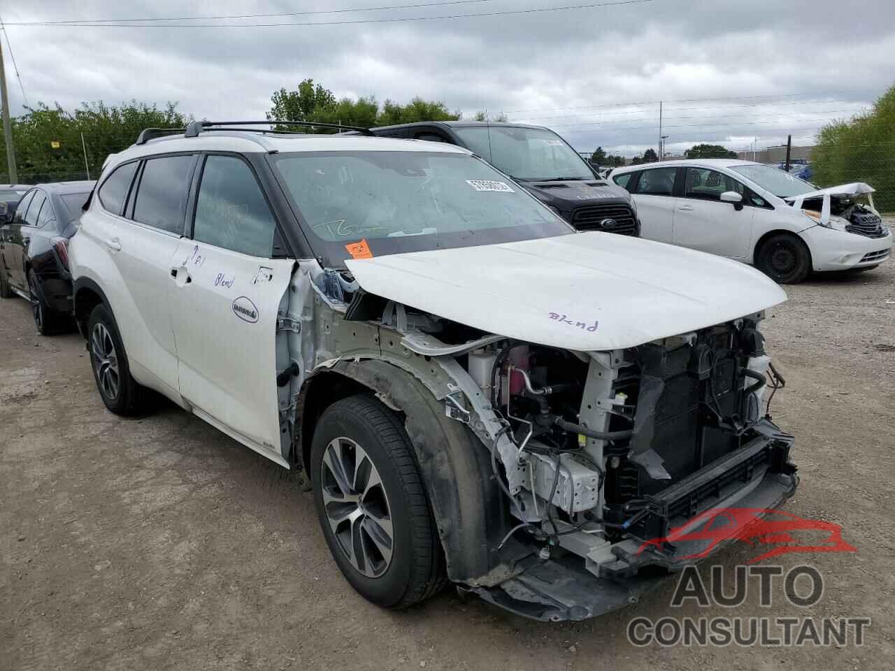TOYOTA HIGHLANDER 2020 - 5TDGBRCH0LS509344