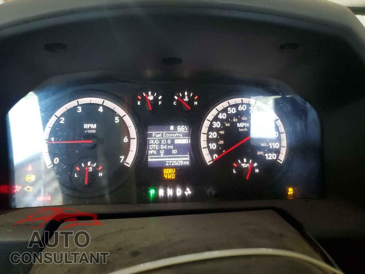 DODGE RAM 2500 2012 - 3C6TD5CT2CG324367