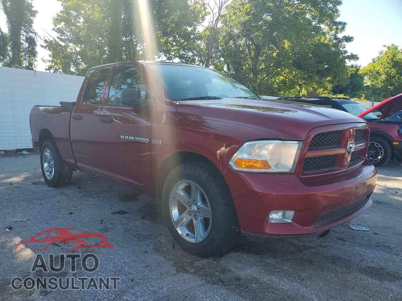 DODGE RAM 1500 2012 - 1C6RD7FTXCS165138