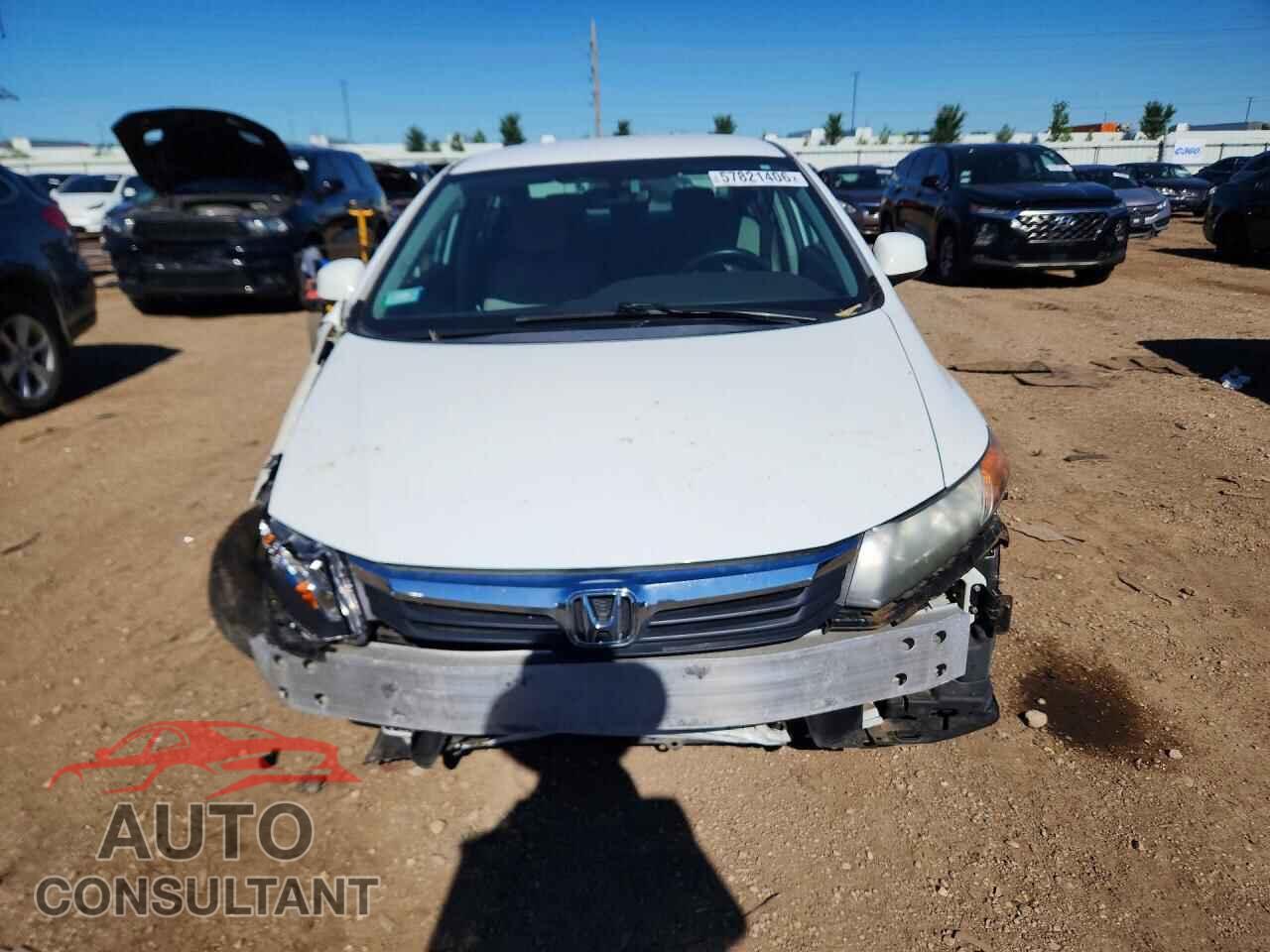 HONDA CIVIC 2012 - 2HGFB2F63CH527298