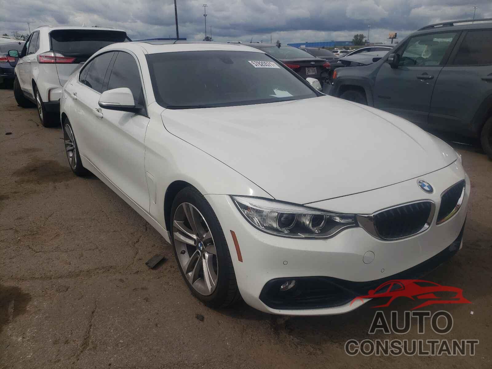 BMW 4 SERIES 2017 - WBA4F7C33HG787962