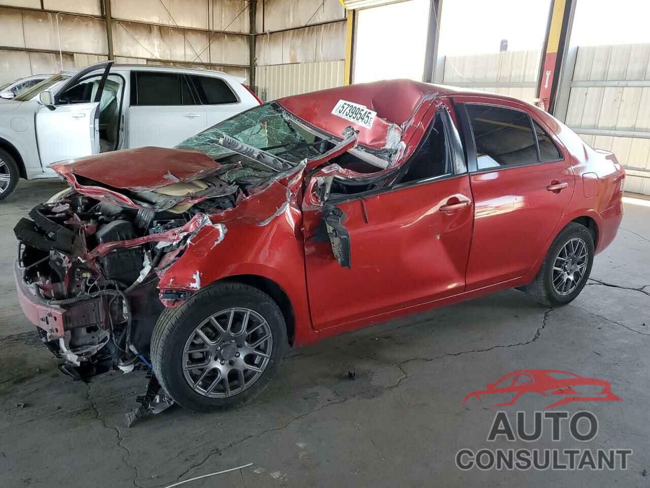 TOYOTA YARIS 2011 - JTDBT4K35B1407808
