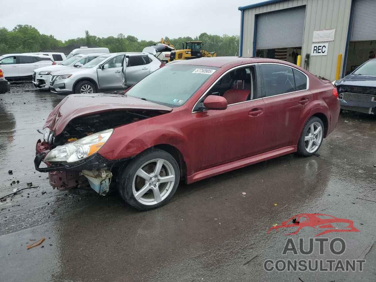 SUBARU LEGACY 2011 - 4S3BMBA66B3220272